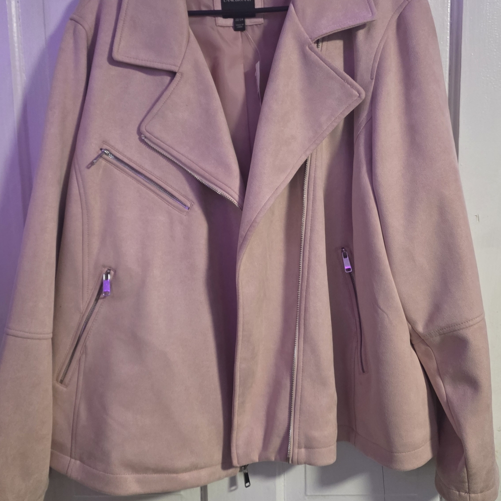 Lane Bryant Soft Pink Jacket